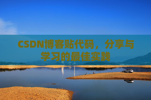 CSDN博客贴代码，分享与学习的最佳实践